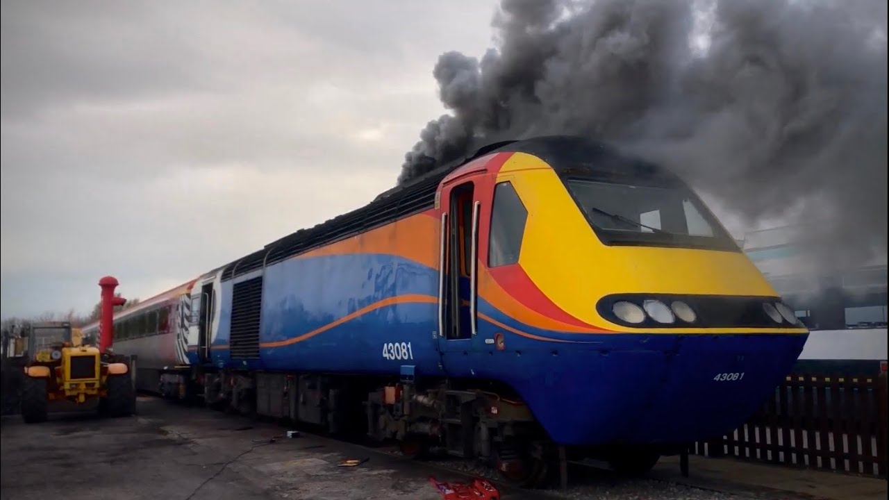 HST Paxman VP185 43081 cold start.