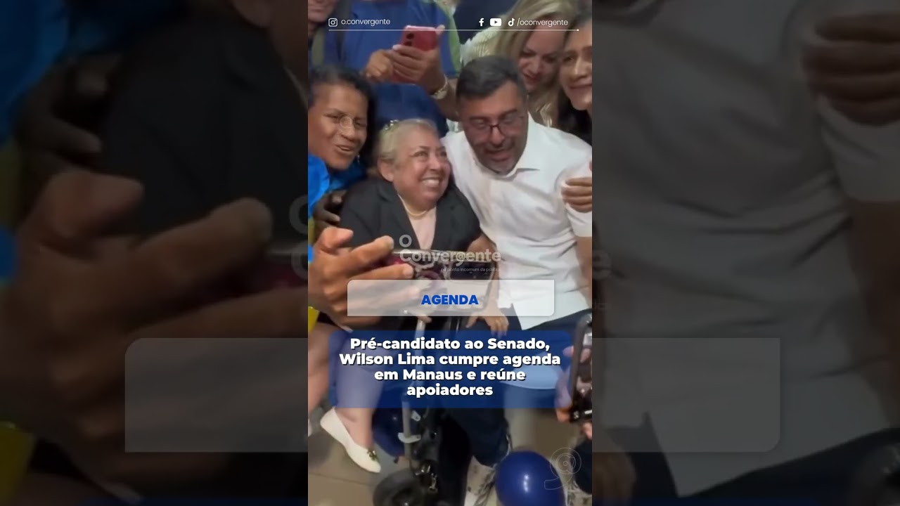 Pr&eacute;-candidato ao Senado, Wilson Lima cumpre agenda em Manaus e re&uacute;ne apoiadores
