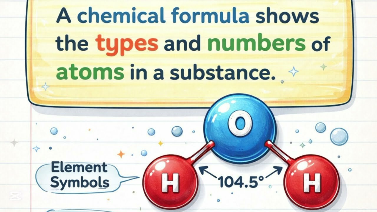 Introduction to chemical formulas 