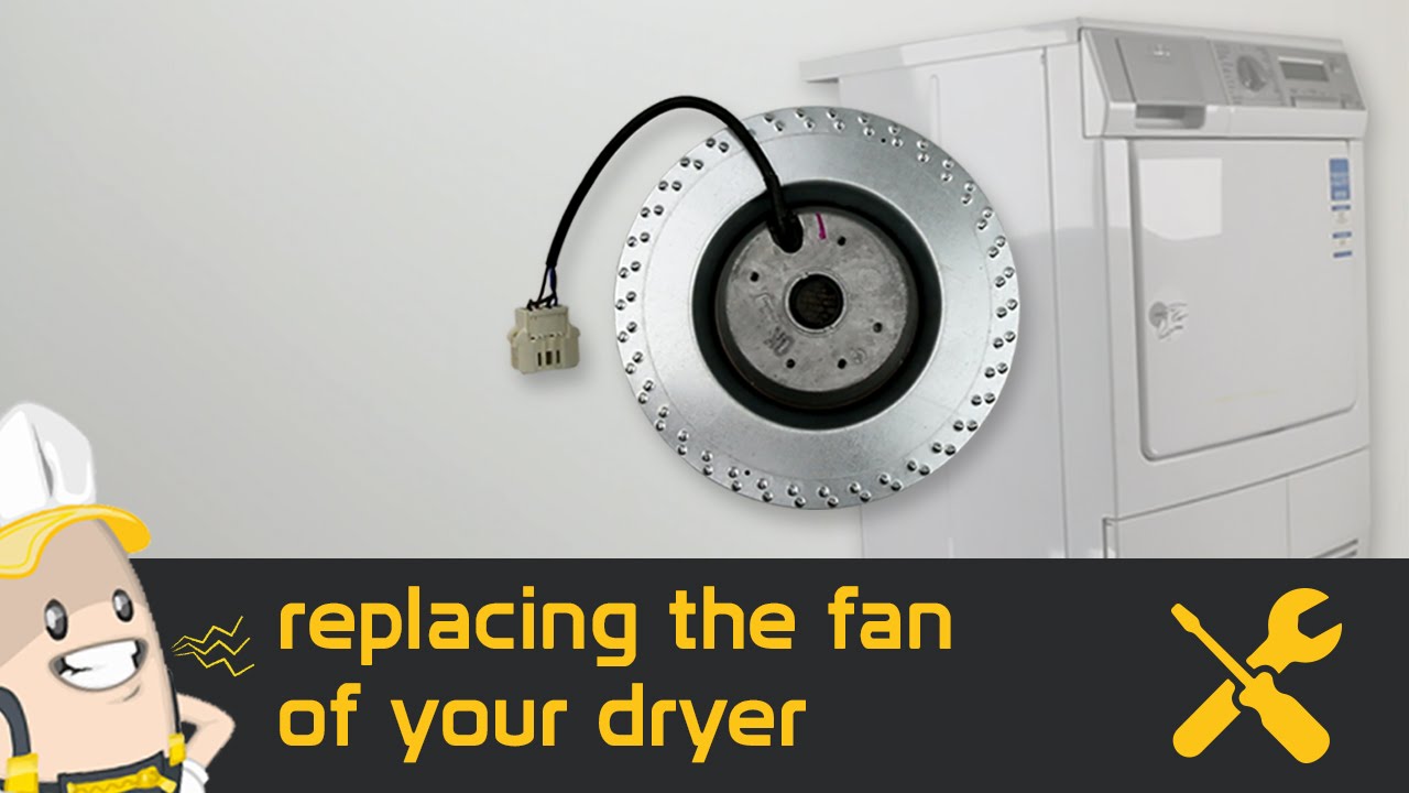 Replacing the fan of your dryer | The PartsHub.co.uk method