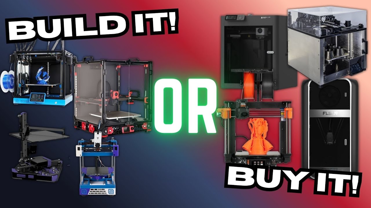 Should your Build a KIT 3D Printer in 2025?