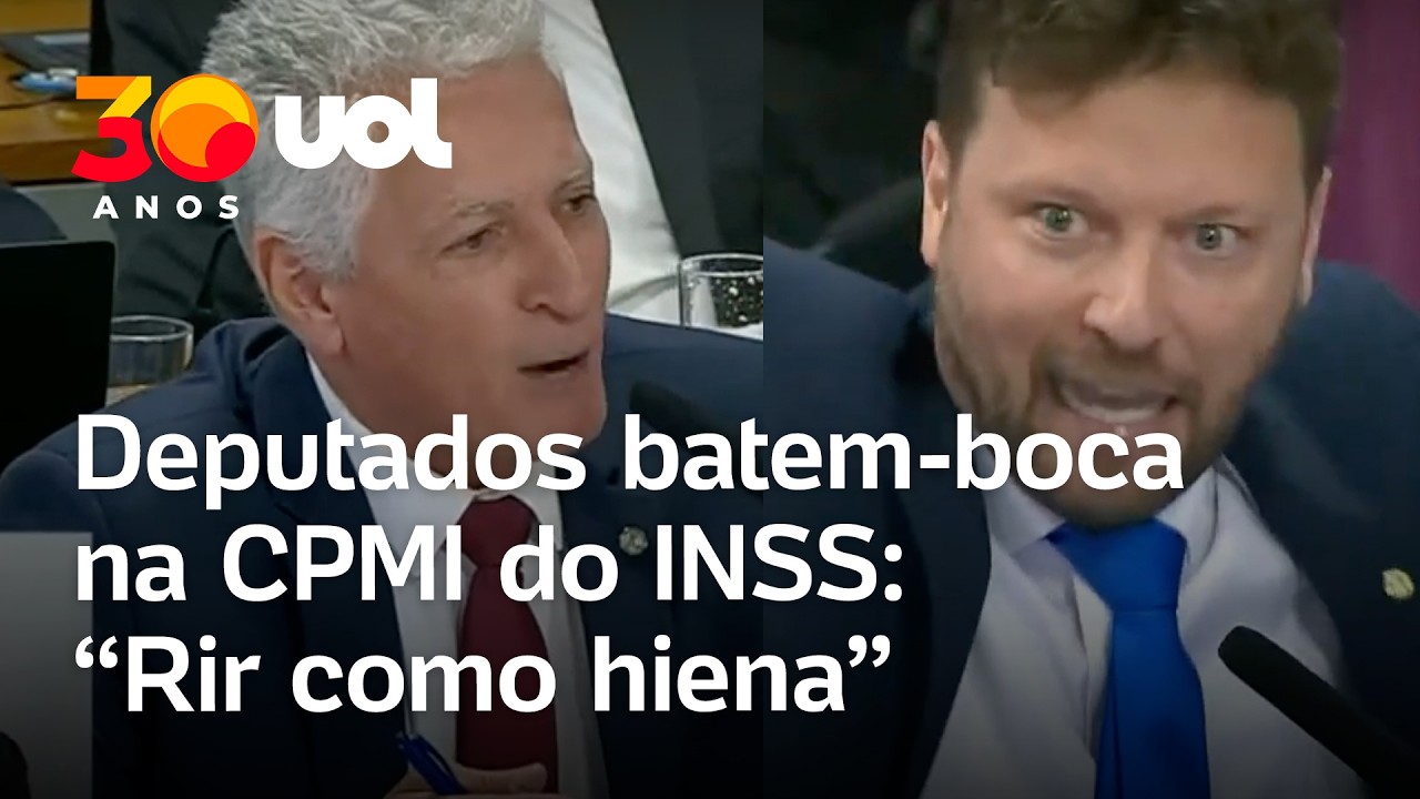 Deputados batem-boca na CPMI do INSS, e Rogério Correia diz que bolsonarista 'ri como hiena’