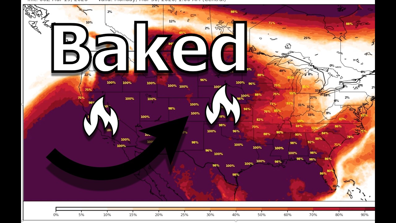 19 марта 2026 г. | Ужасный март и рекордная жара на Западе | Активный апрель | Засуха в Южной Аме...