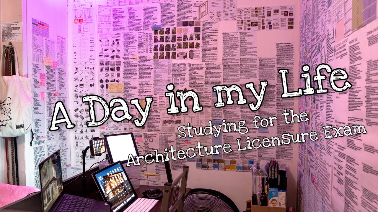 A day in my life | Vlog 23 | Studying for the Architecture Licensure Exam