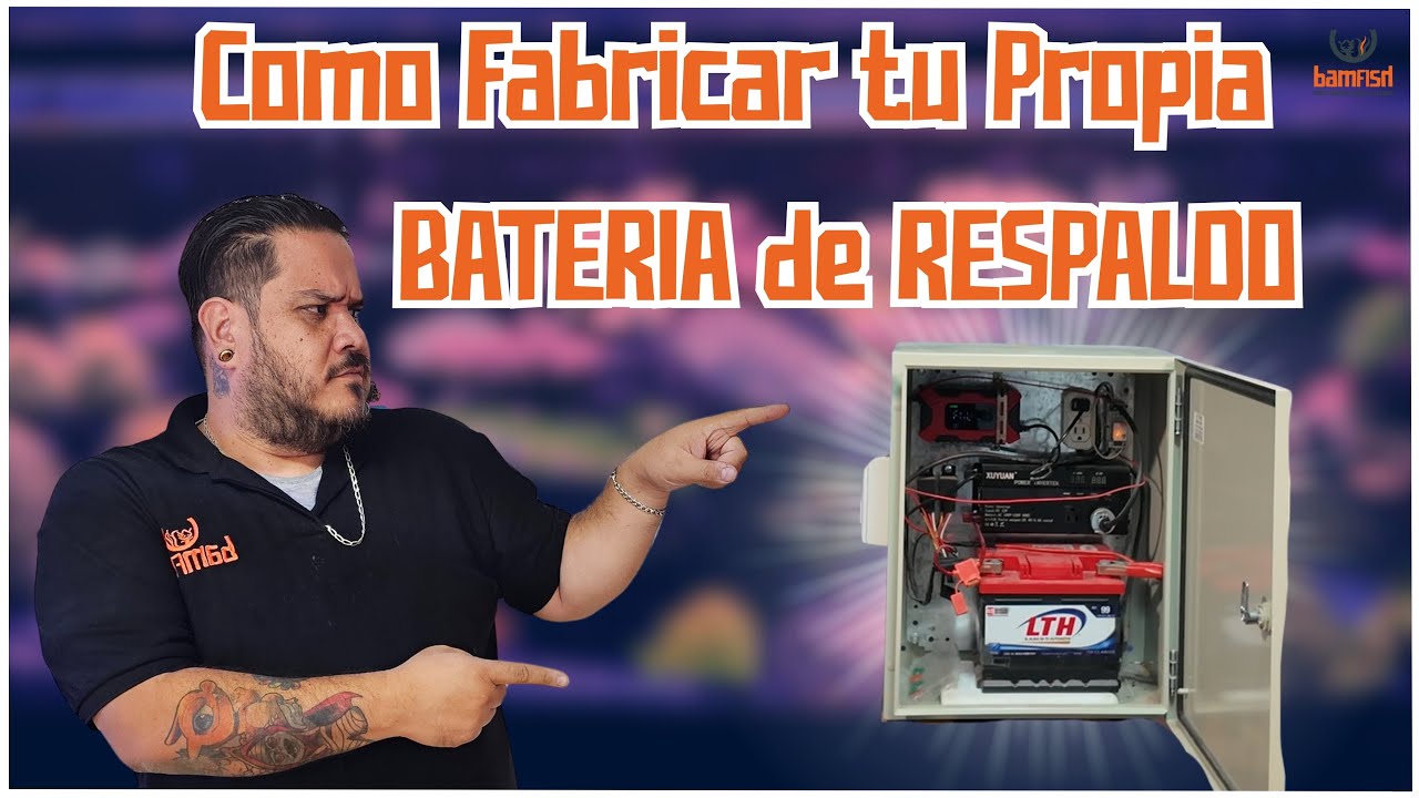 Como FABRICAR tu BATERIA de RESPALDO