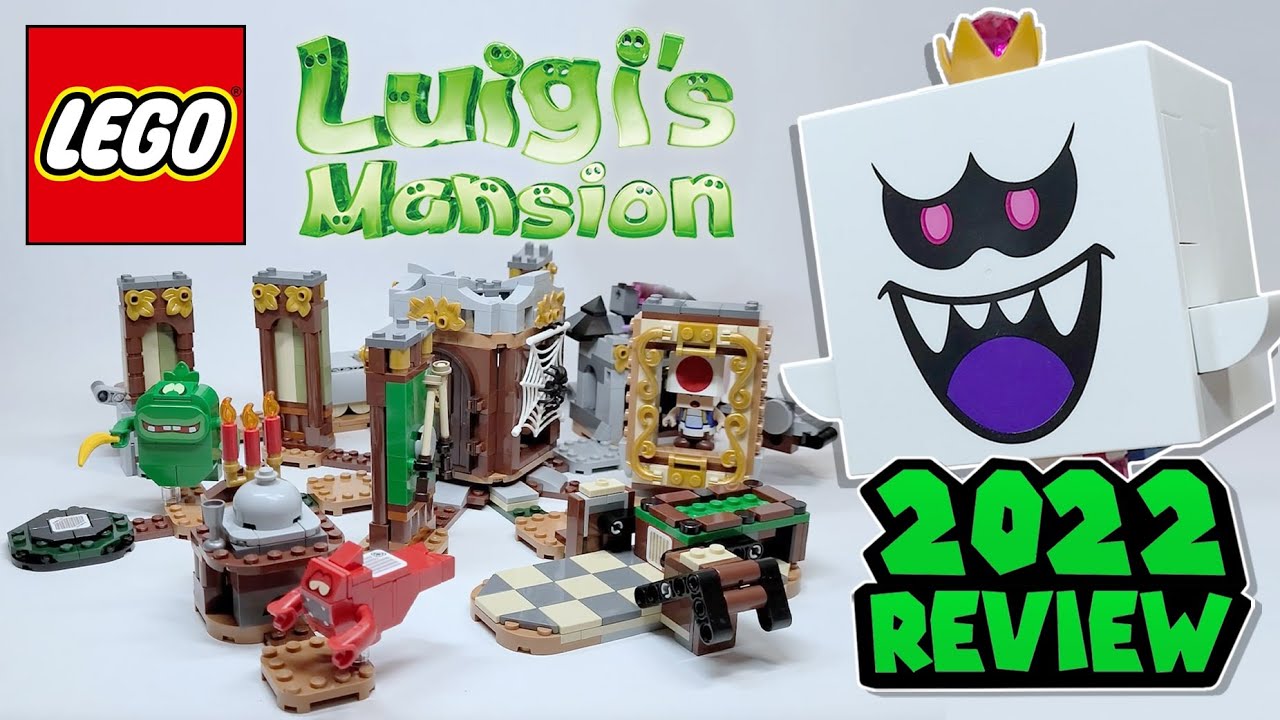 Обзор набора LEGO Luigi’s Mansion: Призрак и сражение с боссом Король Бу (71401) 2022 года
