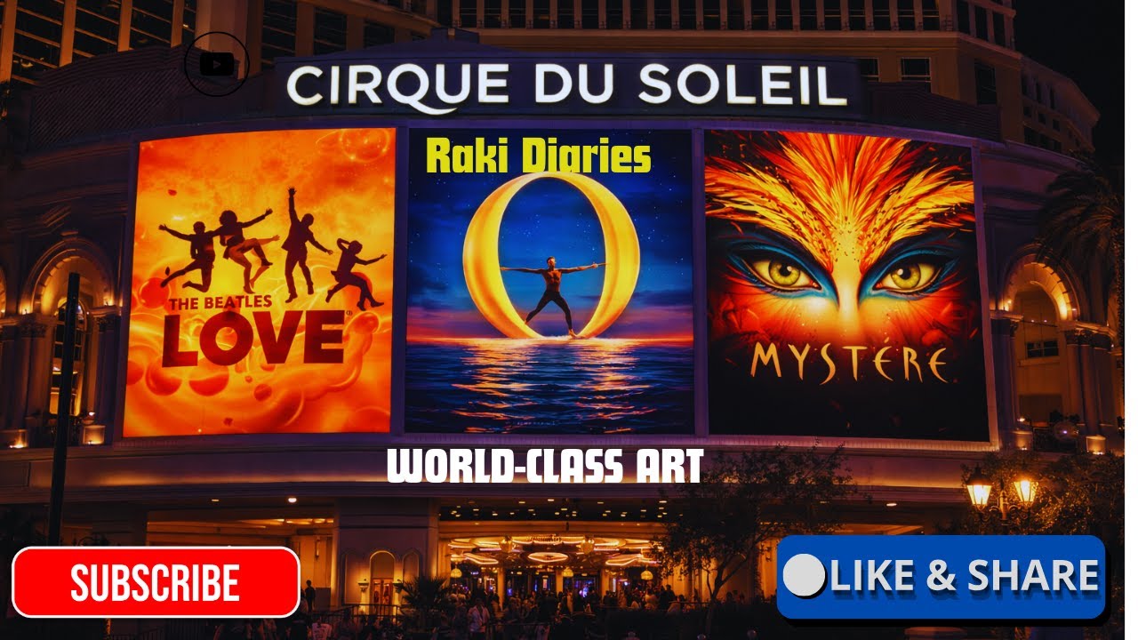 Las Vegas  Circus : 🎭 Cirque du Soleil – A Night of World-Class Live Art ||  లాస్ వెగాస్ సర్కస్