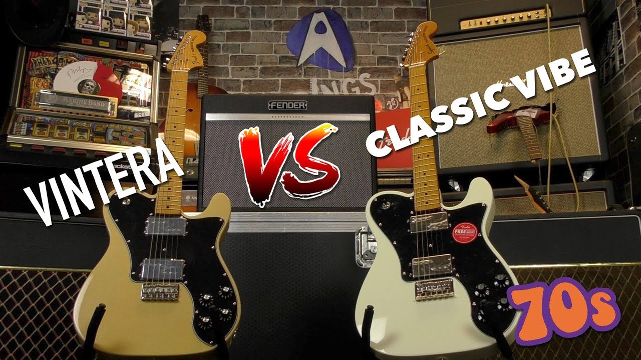 Fender VS Squier: The '70s Deluxe Tele Comparison