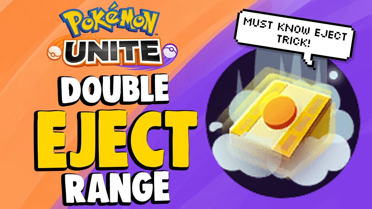 POKEMON UNITE EJECT TRICK! DOUBLE EJECT RANGE | All Ejectable Walls & Tips!