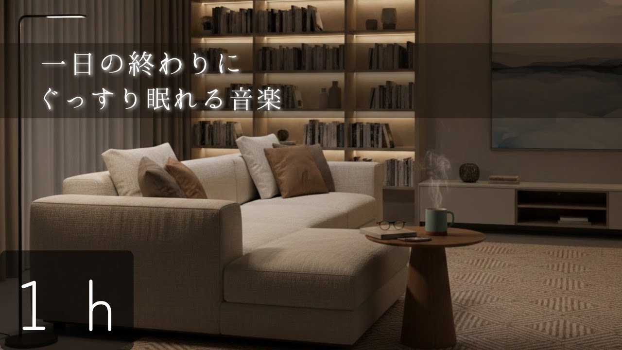 【睡眠用】ぐっすり眠れる音楽 | 温かい飲み物と一緒に | ヒーリングミュージック