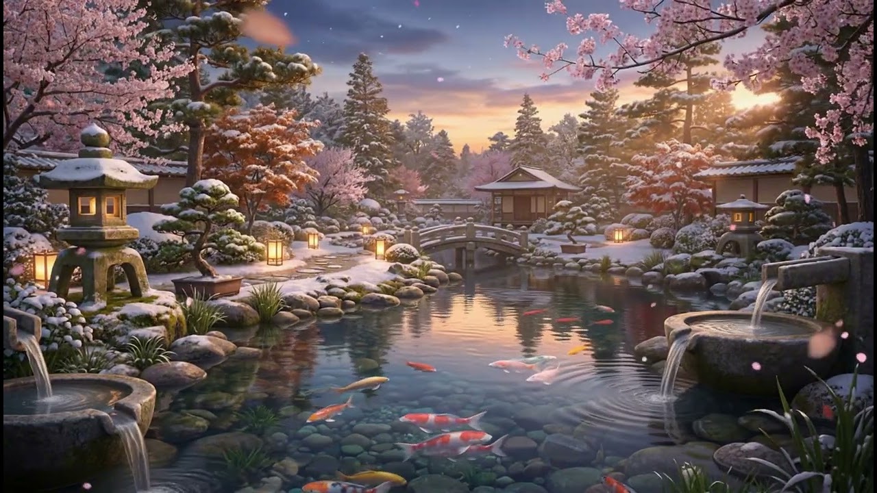 Zen Garden Nights | Lo-Fi Jazz & Ambient Chill