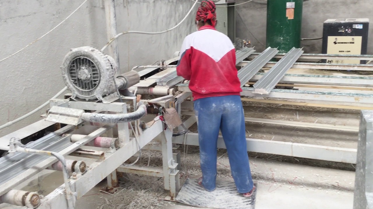plaster cornice making machine