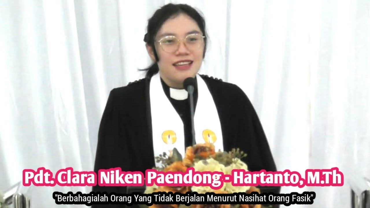 RENUNGAN KHOTBAH IBADAH SESI 2 (MAZMUR 1 : 1 - 6) GMIM MARANATHA SARONGSONG 1