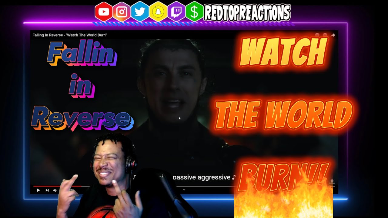 Falling In Reverse - Watch The World Burn | REACTION