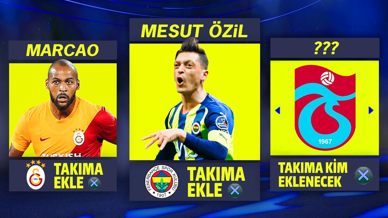 SÜPER LİG HER TAKIMDAN 1 OYUNCU ALMA REBUILD CHALLENGE // FIFA 22 KARİYER MODU