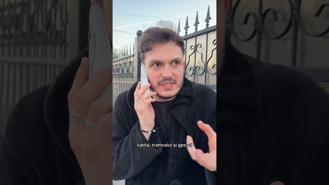 Iubita, tramvaiul și gps-ul