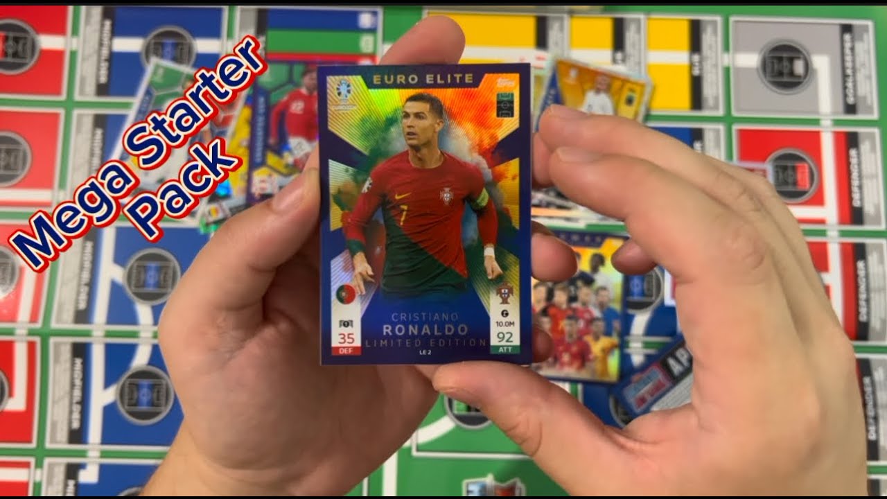 Mega Starter Pack - UEFA Euro 2024 Topps Match Attax Opening