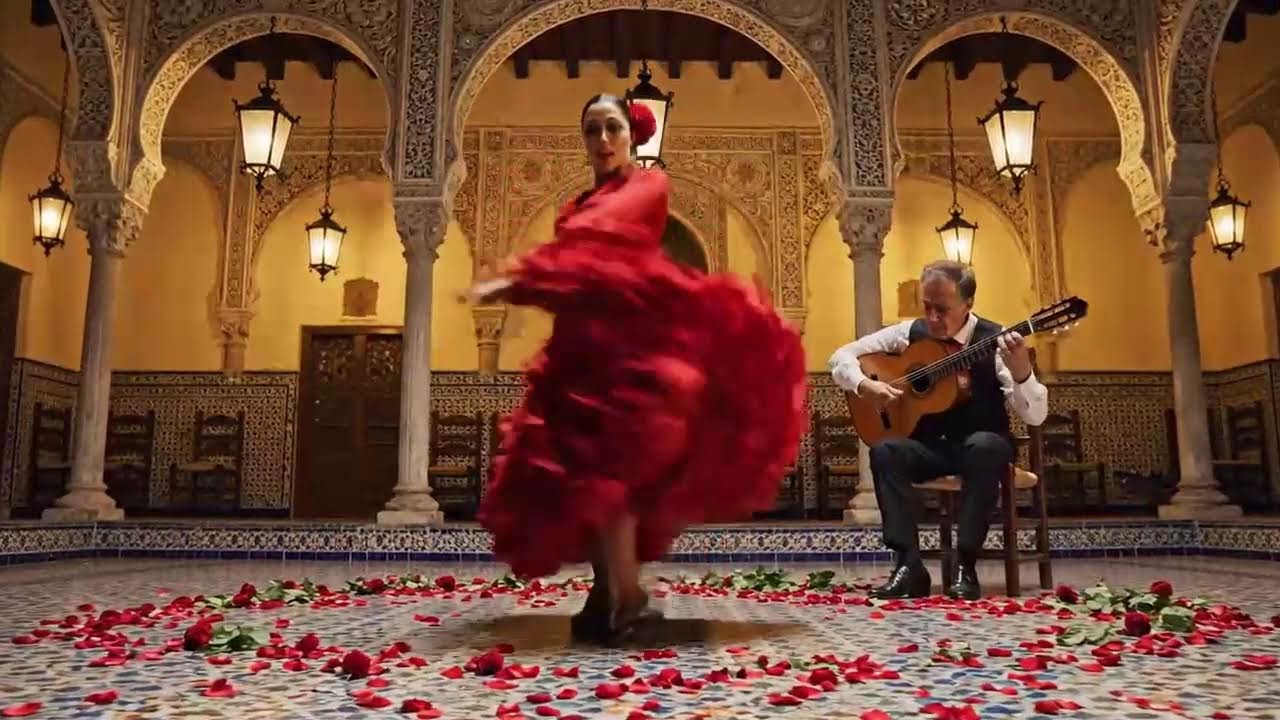 THE MOST BEAUTIFUL FLAMENCO GUITAR! Guitar & Oud Fusion That Warms the Heart | Flamenco Music Dance