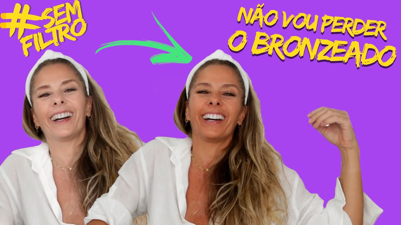 MEU TRUQUE PARA MANTER A PELE BRONZEADA POR MAIS TEMPO | Adriane Galisteu