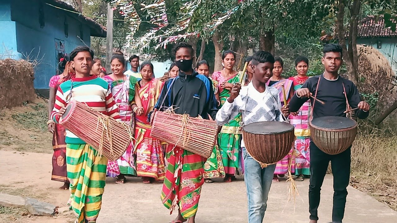 Sohrai Enech Kulhi Daran//Sohrai Vlog//Sukhjora Jamtara//@santaliarang5192