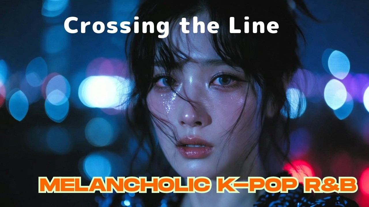 Crossing the Line| Melancholic K-pop R&B　#ForbiddenLove#KpopBallad#KpopRNB