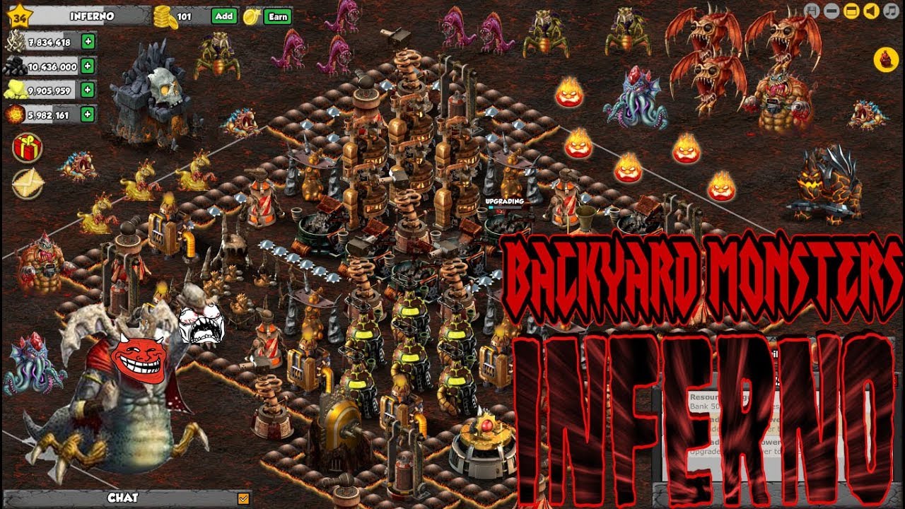 Backyard Monsters Update, Bugs, Tips and Glitch in the Game