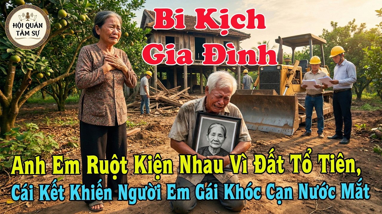 TÂM SỰ CÙNG VĂN SÂM: Anh Em Ruột Kiện Nhau Vì Đất Tổ Tiên, Cái Kết Khiến Em Gái Khóc Cạn Nước Mắt
