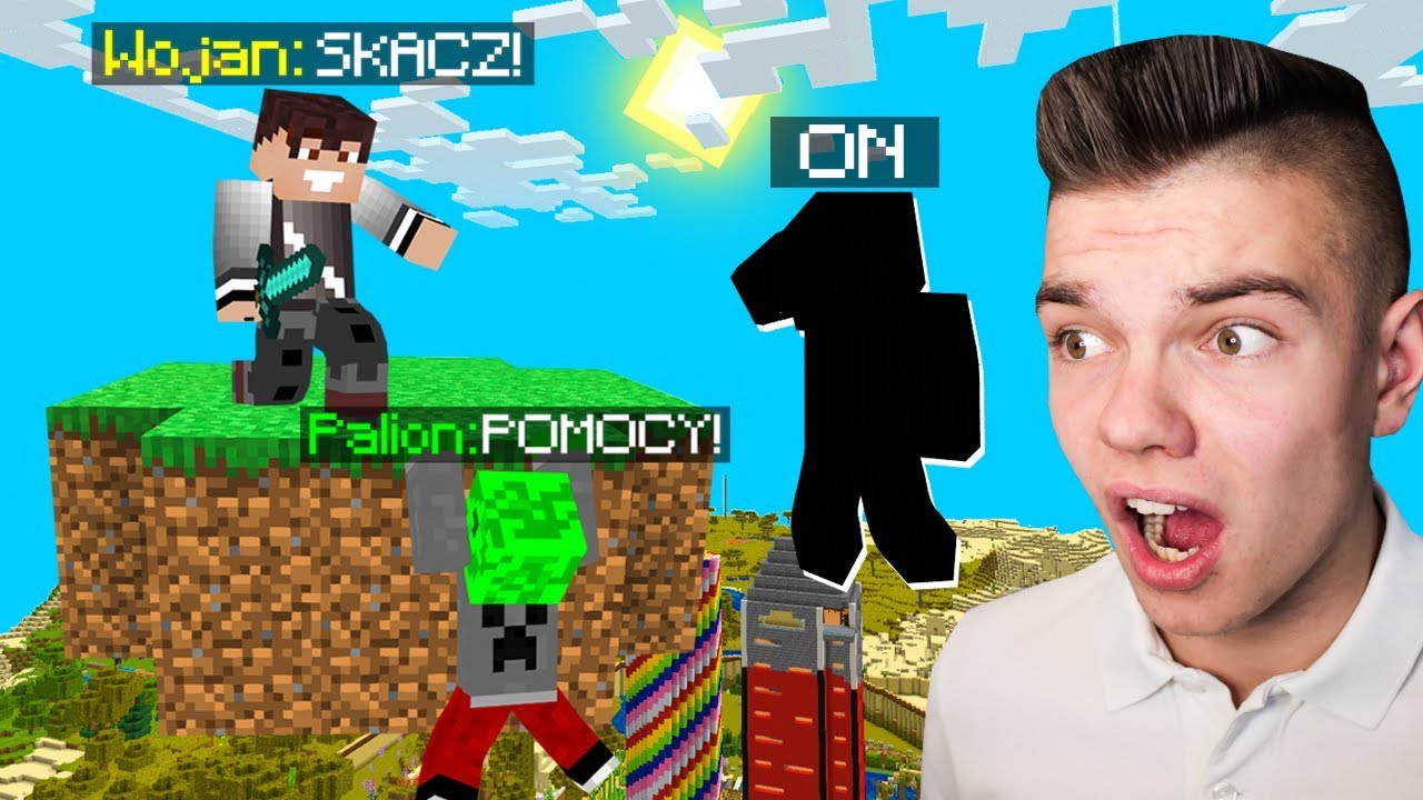 WOJAN MÓWI MI przez CAŁY DZIEŃ CO MAM ROBIĆ w Minecraft! *kazał mi skoczyć*