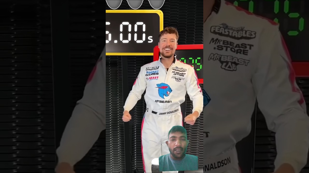 MrBeast ने किया Fastest Reaction Time का World Challenge 