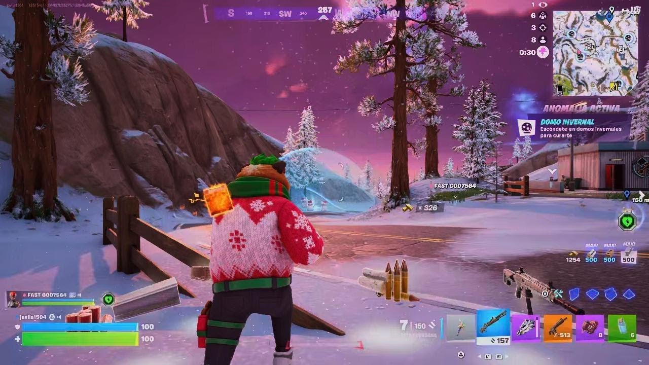 Ganando en Fortnite con fortinaity