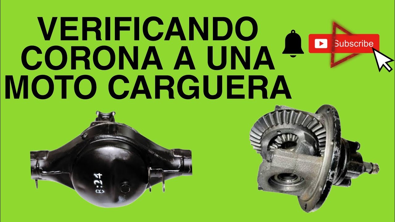 COMO VERIFICAR ROUSTER Y CORONA DE UNA MOTO CARGUERA