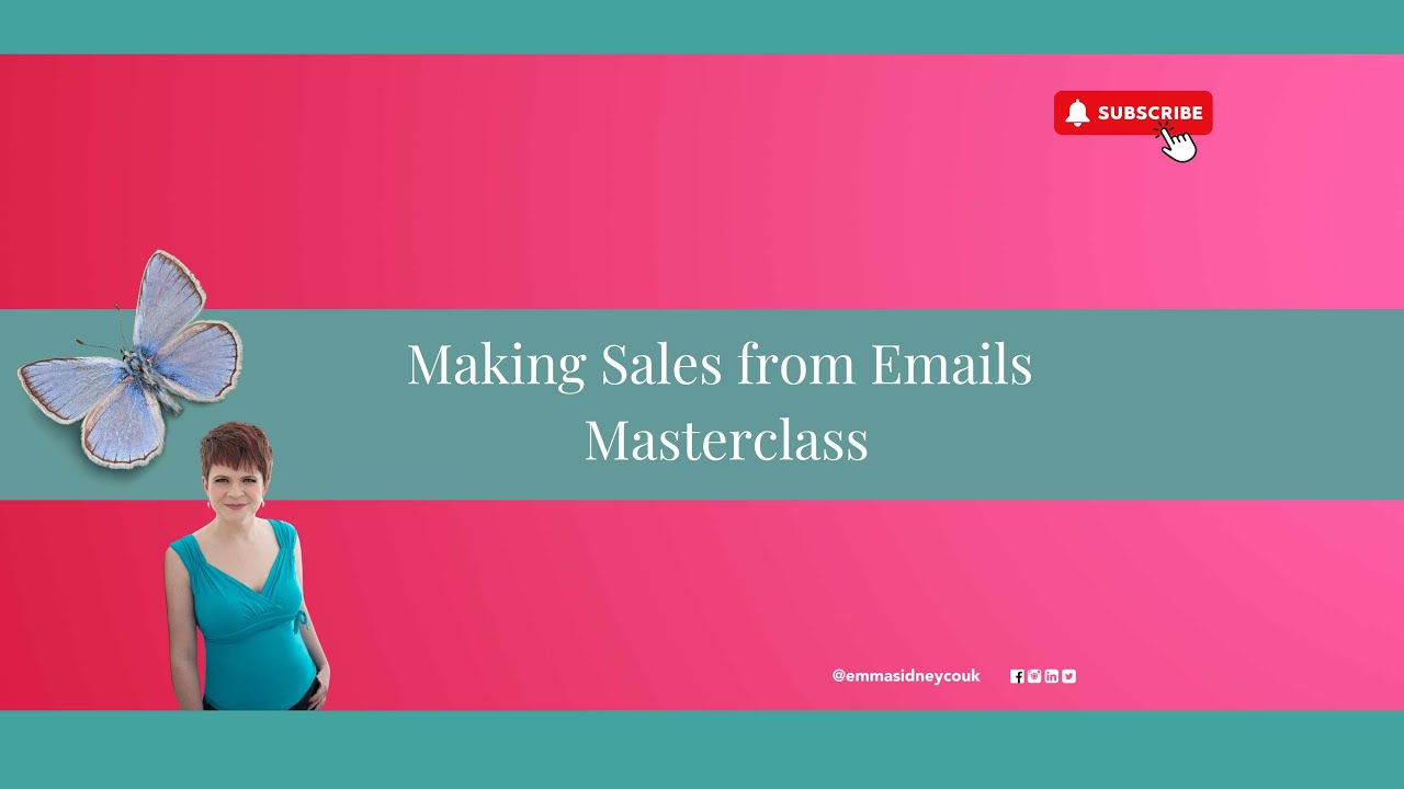 Making Sales From Emails Masterclass