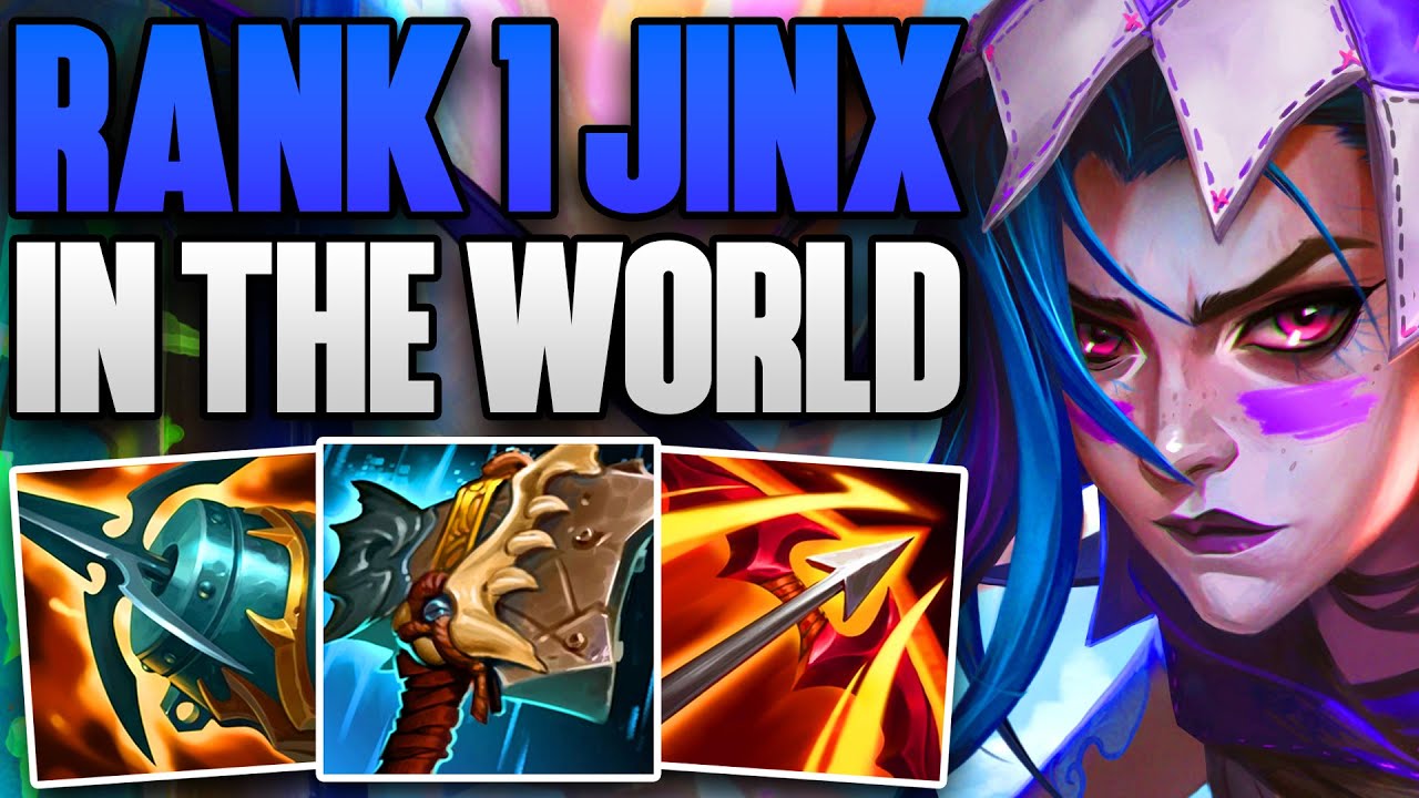 BEST JINX MAIN IN THE WORLD DOMINATING KR CHALLENGER! | CHALLENGER JINX ADC GAMEPLAY | Patch 14.24