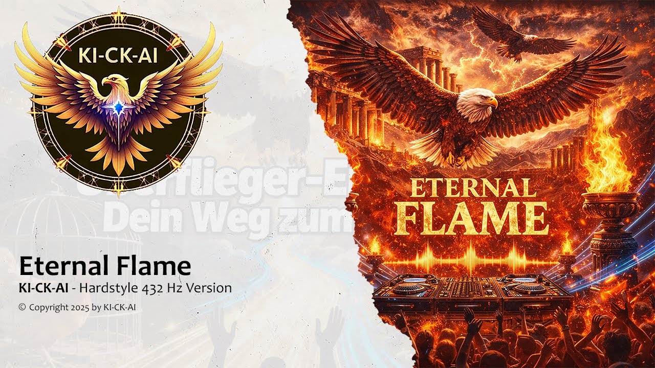 KI-CK-AI – Eternal Flame – 432 Hz / Inneres Feuer, Fokus & unaufhaltsame Kraft