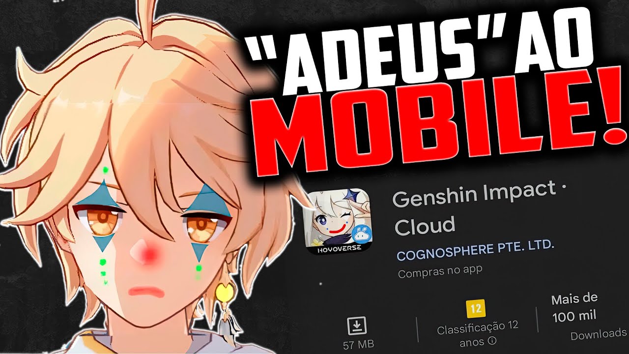 DESAPONTOU TODOS...GENSHIN IMPACT CLOUD(NUVEM) ERA a SALVA&Ccedil;&Atilde;O Do MOBILE Em FONTAINE & NATLAN.