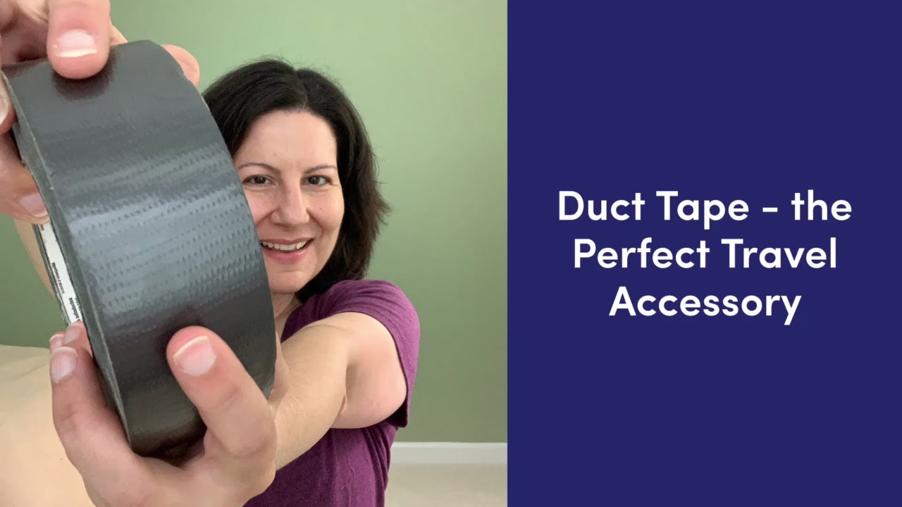 Duct Tape - The Perfect Travel Accessory