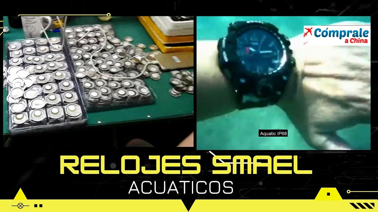 Visita a la Fábrica de Relojes SMAEL, Sea un Distribuidor de Buenos Relojes - Cómprale a China
