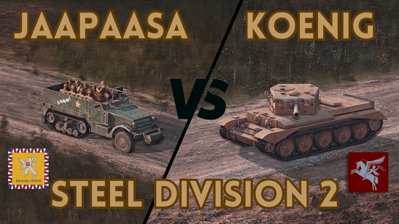 UNE ACTION INCROYABLE ! [1CAS] Jaapaasa VS [6AB] Col. Koenig || Steel Division 2 FR