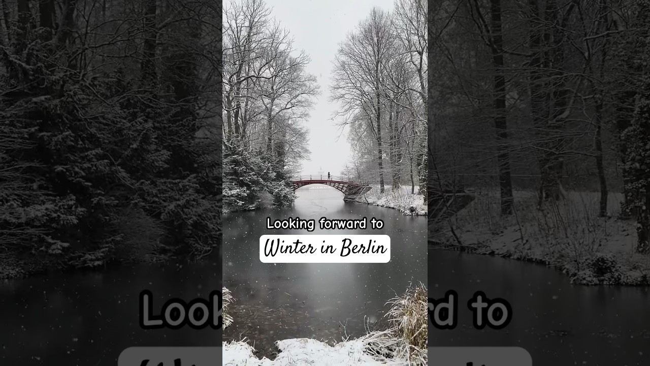 Three good reasons to look forward to winter in Berlin! #shorts #winter #christmas
