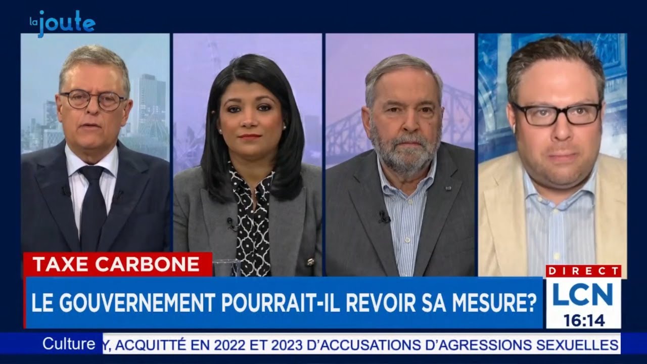 Taxe carbone: fruit d’une «intimidation écologique», dit Mathieu Bock-Côté | Extrait de «La Joute»
