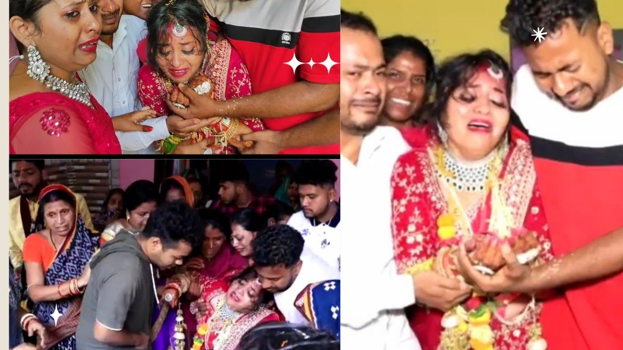 Bidai & Gruha pravesh || Marriage video part -3 || Vlog -16 ||