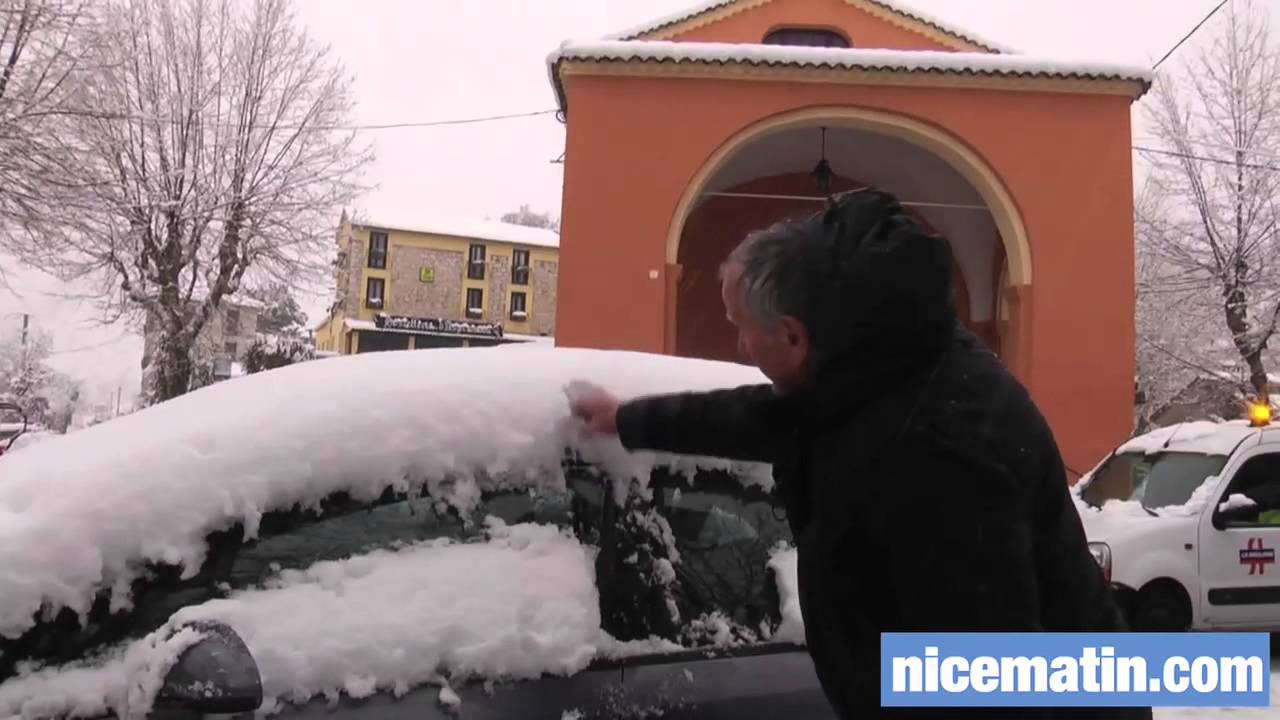 VIDEO. 25cm de neige &agrave; Aspremont