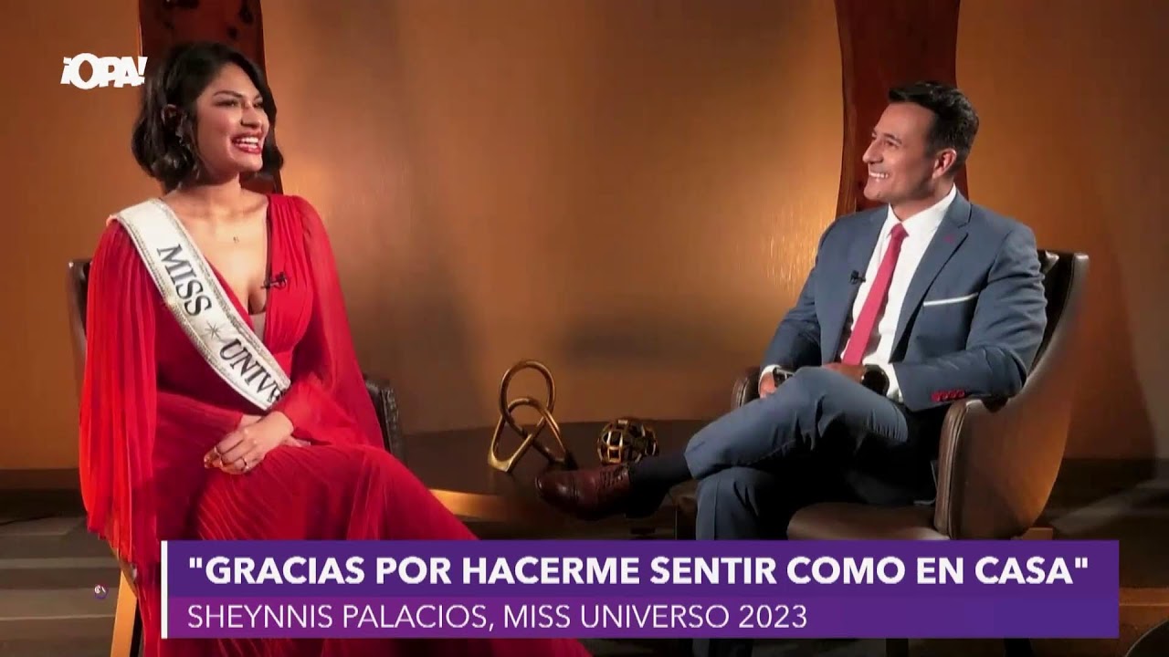 #EnVivo Douglas S&aacute;nchez conversa en exclusiva con Sheynnis Palacios, actual Miss Universo 👑❤️