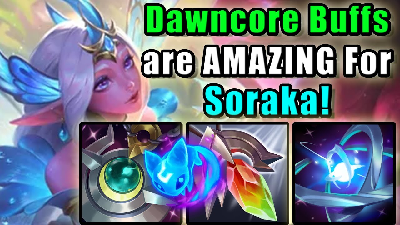 Soraka Heals are INSANE with BUFFED Dawncore! | Diamond Support | Patch 14.10