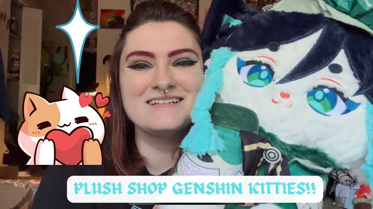 PLUSH SHOP Genshin Impact Anime Cat Plush Mini Haul! | Taechichu