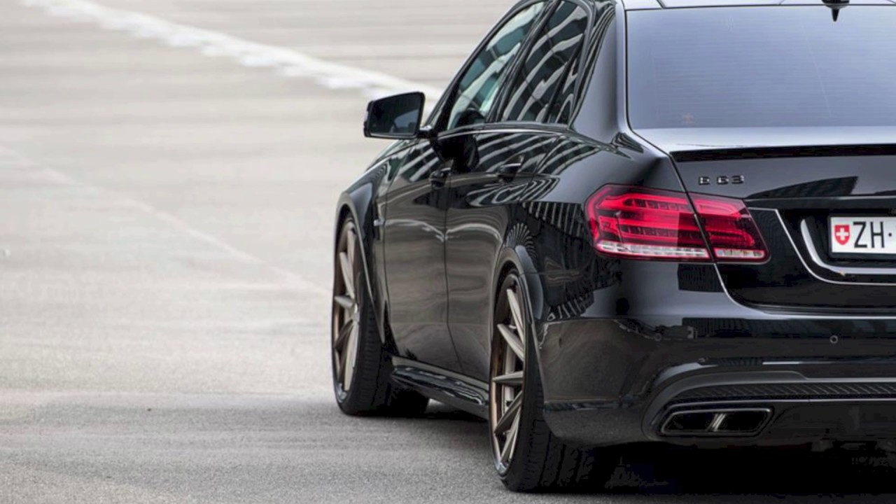 Elbron`s E63 S AMG auf Vossen X Work Series: VWS-1