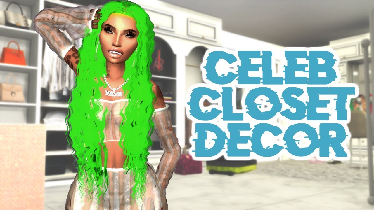 SIMS 4|HUGE CELEBRITY CLOSET👗🌟👜 +CC LINKS