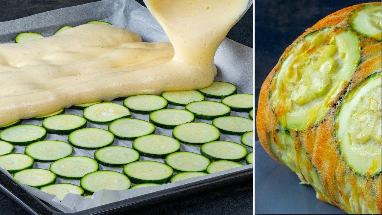Ohne Mehl! Zucchini-Roulade - eine perfekte Wahl für ein festliches Essen
