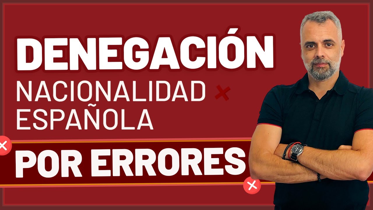 Nacionalidad Española denegada por falta de residencia continuada: Error del Ministerio de Justicia
