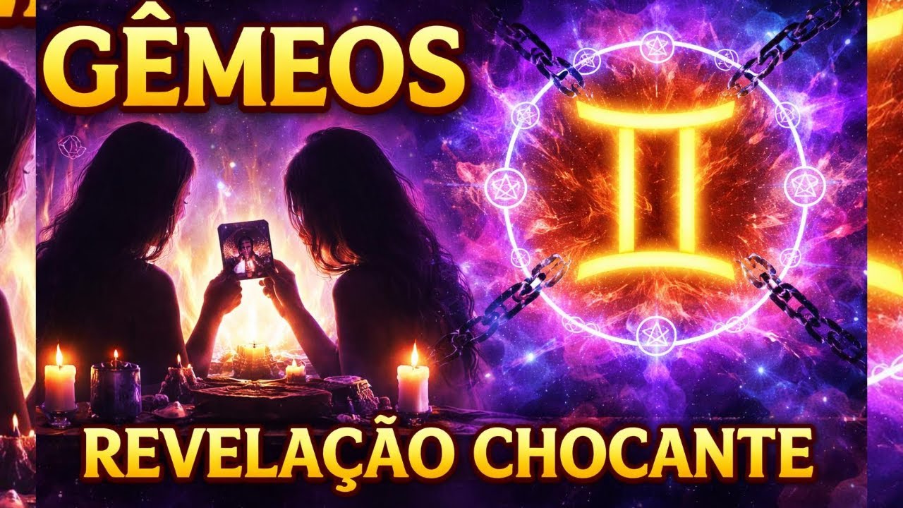 GÊMEOS: Vou te contar o nome da mãe e da filha que fizeram um feitiço para você com a sua foto